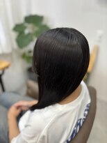キンヘアストア(KIN hair store) 艶感あふれるナチュラルストレート