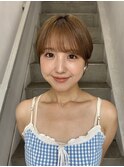 ショートカット/髪質改善縮毛矯正白髪ぼかしレイヤーカラーボブ