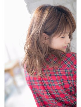 カノン(canon) 【canon】大人かわいい×フルバング×レイヤーミディ