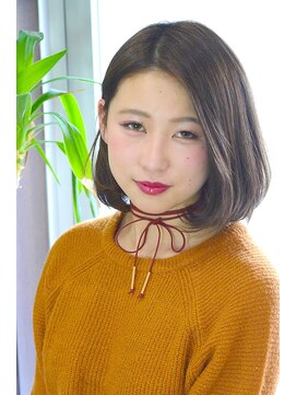 リプレイ(Replay) パールグレーワンカールボブ