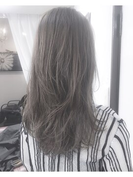 ヘアーアンドアトリエ マール(Hair&Atelier Marl) 【Marlアプリエ】ブルージュカラーのふんわりロング