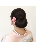 ミミ ヘアーサロン(Mimi)&nbsp;まとめ髪　シニヨン