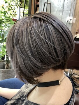 ロダット 横浜(LODAT by little) ピンクグレージュ×ボブ【LODAT横浜】