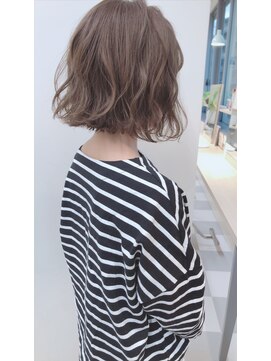 ヘアーポケット リタ(HAIR POCKET ritta) ゆるふわボブ×オリーブベージュ