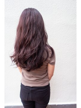 アムプリエ(Ame briller) ☆ワンカラーで作るカシスピンクカラー☆