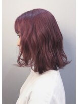 ユアーズ ヘア 恵比寿本店(youres hair)&nbsp;ロブ×ブロッサムピンク