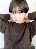 【December】大人かわいい黒髪マッシュショート♪