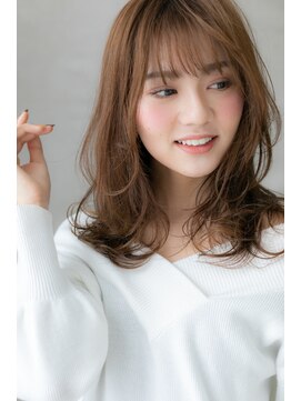 カバーヘア ブリス 大宮西口(COVER HAIR bliss) ショコラグレージュくせ毛風フレンチカーリーY大宮20代30代40代