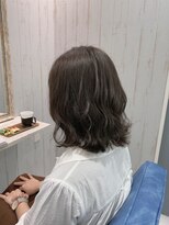 ルシール バイ アリア(Lucir by aria)&nbsp;ハイライト×ダークトーンシルバーグレー