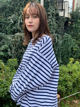 セーヌパス(CEINE PATH) 【CEINE PATH】髪質改善/グレージュカラー【中目黒/中目黒