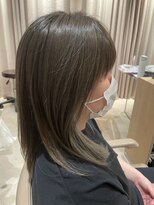 ロージーバイフーガヘアー 元住吉店(Rosy by FUGAhair)&nbsp;インナーカラー/イヤリングカラー/ミルクティーグレージュ