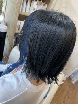 ハグエヴェック(HUG AVEC) ブルーグレーカラー/ブルーカラー