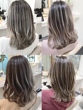 アッシュ 大宮店(Ash) 普段巻く方にオススメのバレイヤージュデザイン☆