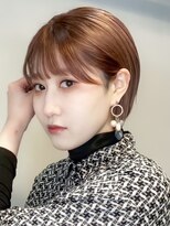 メイカ(MEIKA)&nbsp;ショートボブ・オレンジブラウン