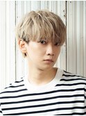 ハイトーンマッシュスタイル