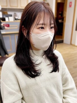 ネオリーブ クーロ(Neolive curro) 韓国前髪顔周り×美髪レイヤー[横浜/縮毛矯正/前髪縮毛矯正]