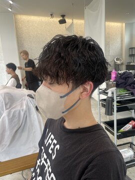 ストゥー(StueW.) メンズカットパーマ【岡山】【倉敷】【パーマ】