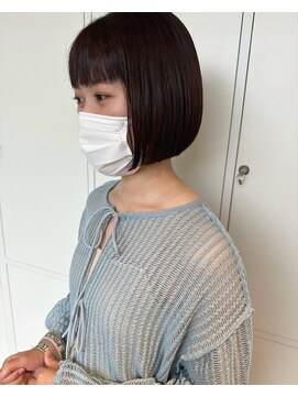 リノ 守山店(lino) 切りっぱなしボブ