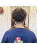 柔らかで弾む様な質感へ♪ケアパーマ +再現性cut + トリートメント￥15,700→