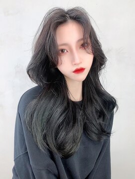 アルバム 新宿(ALBUM SHINJUKU) ワンホンヘア_ピンクベージュインナーグレージュ_9064