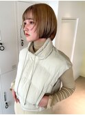 【Special OSAKA】ベージュブロンドボブヘア