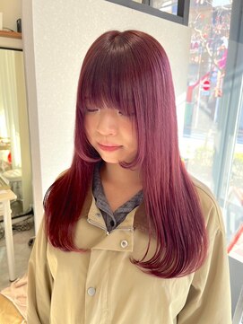 ナンバー ジルバ 立川(N° jillva) イメチェンハッシュカットレイヤーカット韓国似合わせカット渋谷