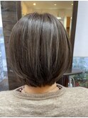 40代女性 コントラストハイライト