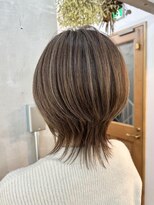 ペスカ 長町南2号店(pesca) wolf cut × highlight