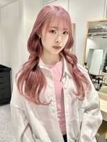 ゼストララ(ZEST Lara)&nbsp;ケアブリーチ使用☆ハイトーンピンク【吉祥寺】misaki