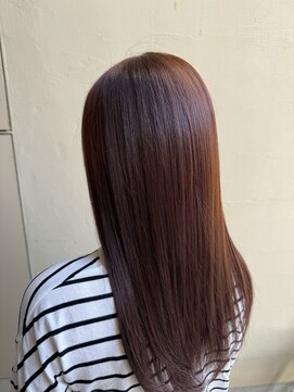 ビーヘアー(BE hair) ワンカラー×ライラックブラウン