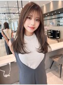 ワンカール巻くだけ可愛い韓国レイヤーヘア