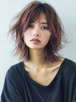 アルトリスト(Altruist Aging×HAIR&SPA)&nbsp;★ダークアッシュ大人ガーリーボブ着物ミディアムレイヤーカット