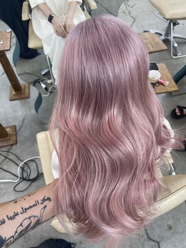 イェッカ パビル(YECCA pabil) ホワイトピンク（ブリーチ２回）