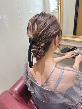ヘアデザイン ノア(Noa) お呼ばれアレンジ