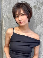 シー バイ ロンド 新宿(Sea by Lond)&nbsp;【福島】イメチェン×美髪[外はねボブ/ボブ/グレージュ]