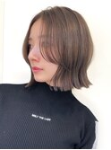 ハイライトバレイヤージュダブルカラーケアブリーチ30代40代