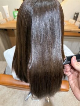 アンドワン(ANDONE)の写真/お悩みを根本から改善する”貴方だけの髪質改善プログラム”をご提案◎お手入れ方法も丁寧にアドバイス!!