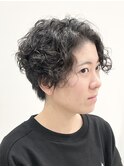 【松戸 藤原】ハンサムショート パーマ 大人かわいい
