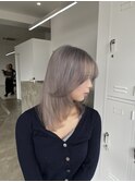 ハイトーングレーカラー10代20代ハイトーンカラーブリーチ