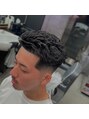ダムディートウキョウ 錦糸町店(DAMDEE TOKYO)&nbsp;オールバックパーマ×フェードスタイル