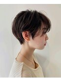 30代40代ショート白髪染めグレイカラーボブ艶栄名駅伏見丸の内