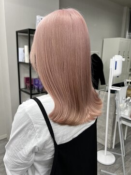 コト 福井大和田店(coto) 福井 大和田 ハイトーンカラー ホワイトピンクベージュ