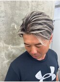 波巻きツイストスパイラルパーマ/フェザーパーマ/眉毛/メンズ