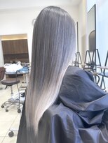 クアトログランシュ ひたちなか店(QUATRO×GranCieux)&nbsp;バレイヤージュ　ひたちなか/ブリーチ/デザインカラー