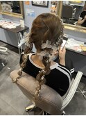 編み込みツイン