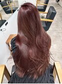 顔周りレイヤーロング韓国ヘアフェイスフレーミング_ba564323