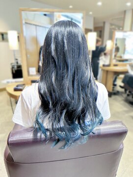 ユウヘアー 石川橋店(U Hair) 裾カラー