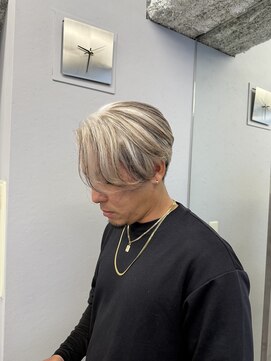 ロテ 名古屋 名駅店(Lote.) ミディアムヘア/暗めカラー/グランマッシュ