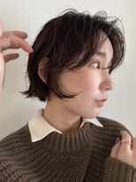 カフ(CAF)&nbsp;CAF 照下 小顔ボブパーマ ココアベージュ 大阪 心斎橋