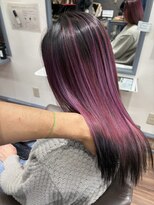 カット ハウス ボブ CUT HOUSE BOB&nbsp;ピンクルーツ×エンドブラックデザイン♪